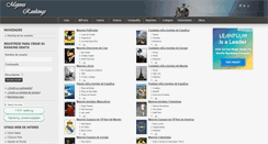 Desktop Screenshot of mejoresranking.com